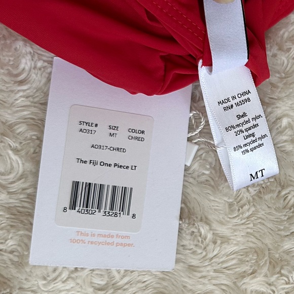 Andie The Fiji One Piece long Torso NWT - Picture 7 of 9